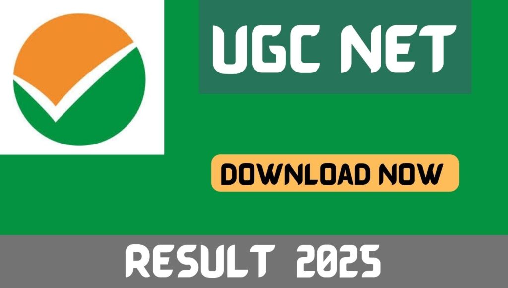 UGC NET June Result 2025